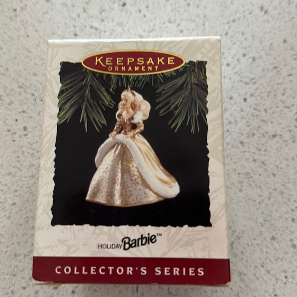 Hallmark keepsake ornament collector edition Barbie